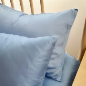 סדין במבוק בצבע תכלת שמיים